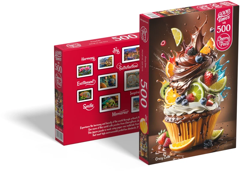 Cherry Pazzi CherryPazzi dėlionė Crazy Cake 500 det