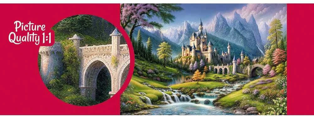 Cherry Pazzi CherryPazzi dėlionė Fairy Castle 500 det