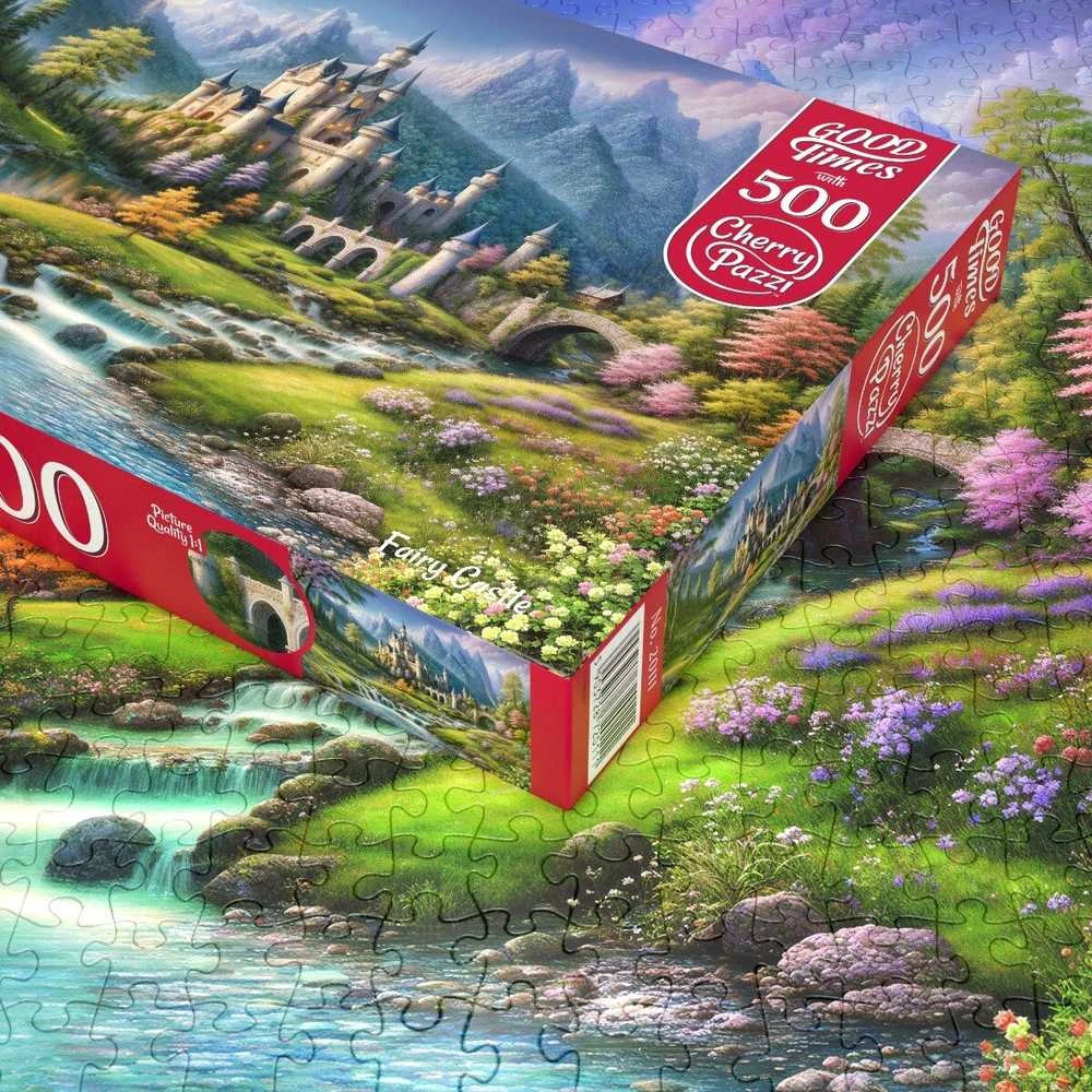 Cherry Pazzi CherryPazzi dėlionė Fairy Castle 500 det