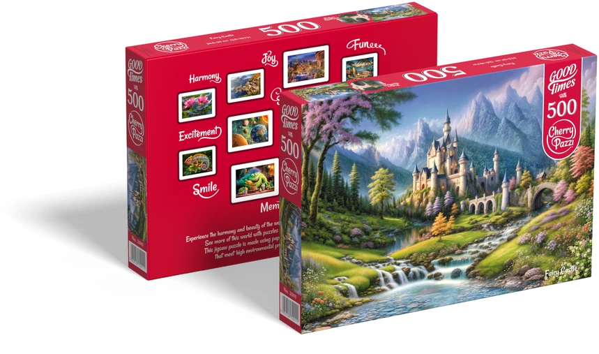 Cherry Pazzi CherryPazzi dėlionė Fairy Castle 500 det