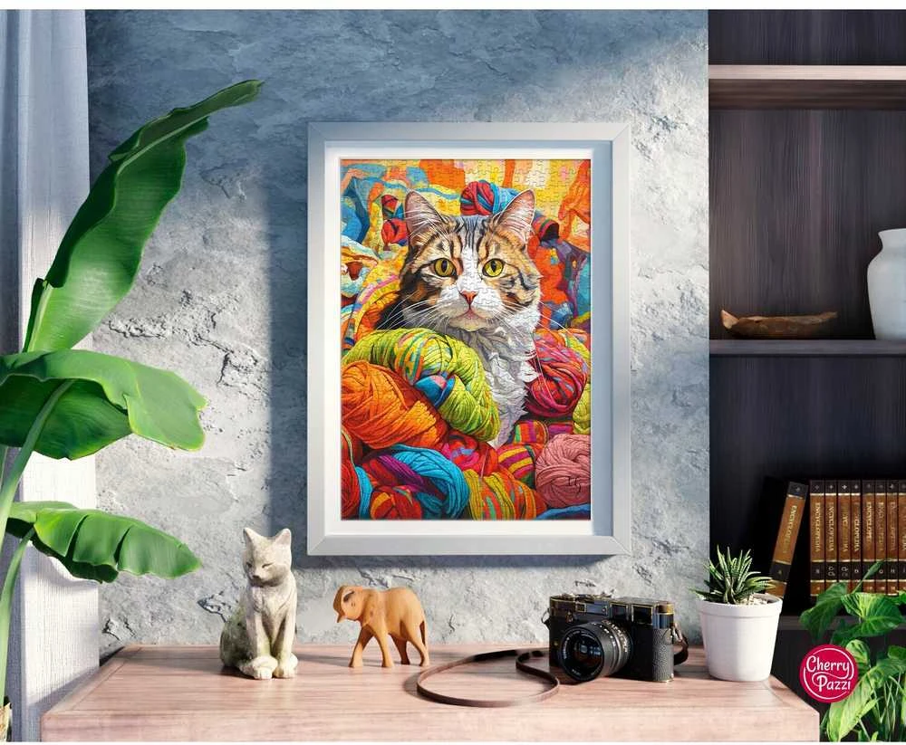 Cherry Pazzi CherryPazzi dėlionė Feline Whimsy 500 det