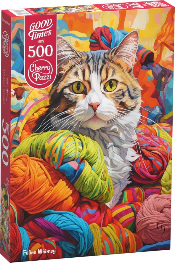 Cherry Pazzi CherryPazzi dėlionė Feline Whimsy 500 det