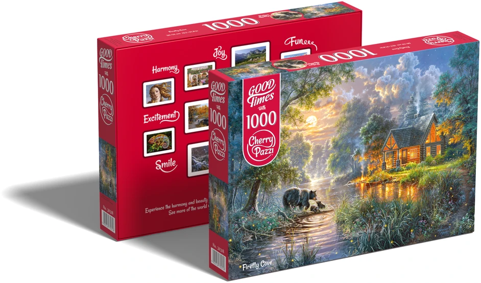 Cherry Pazzi CherryPazzi dėlionė Firefly Cove 1000 det.