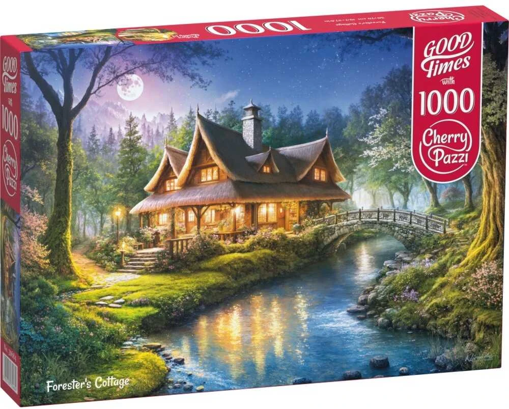 Cherry Pazzi CherryPazzi dėlionė Foresters Cottage 1000 det