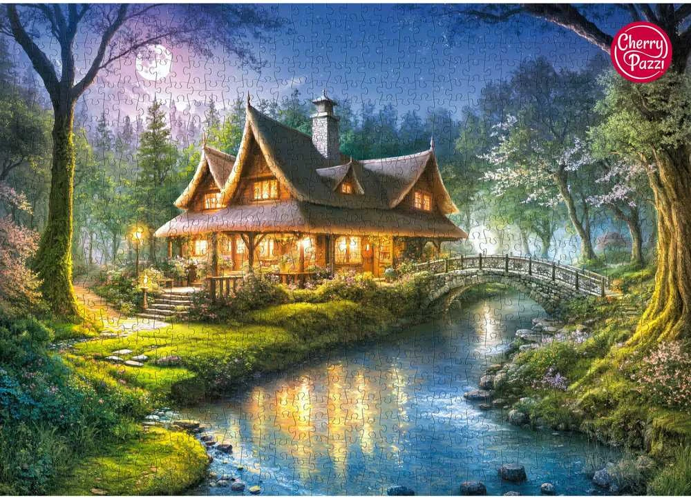 Cherry Pazzi CherryPazzi dėlionė Foresters Cottage 1000 det