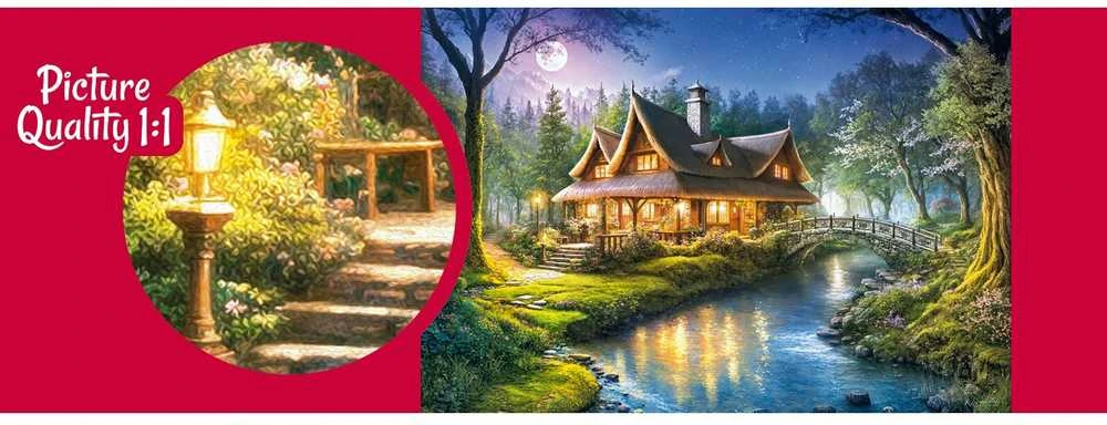 Cherry Pazzi CherryPazzi dėlionė Foresters Cottage 1000 det