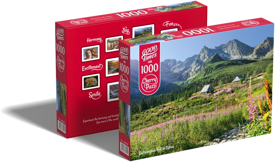 Cherry Pazzi CherryPazzi dėlionė Gasienicowa hall in Tatras 1000 det.
