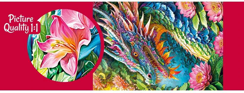 Cherry Pazzi CherryPazzi dėlionė Good Luck Dragon 1000 det