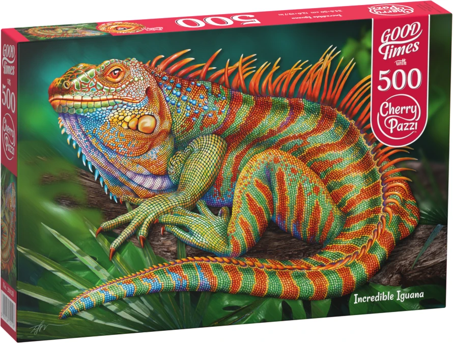 Cherry Pazzi CherryPazzi dėlionė Incredible Iguana 500 det