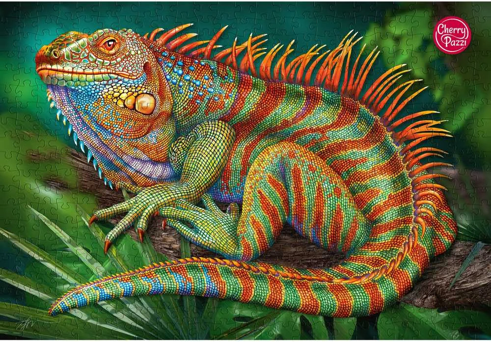 Cherry Pazzi CherryPazzi dėlionė Incredible Iguana 500 det