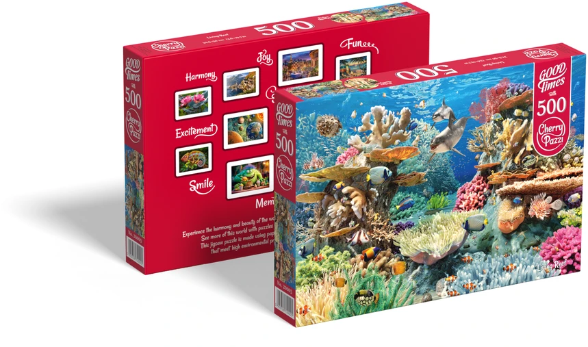 Cherry Pazzi CherryPazzi dėlionė Living Reef 500 det