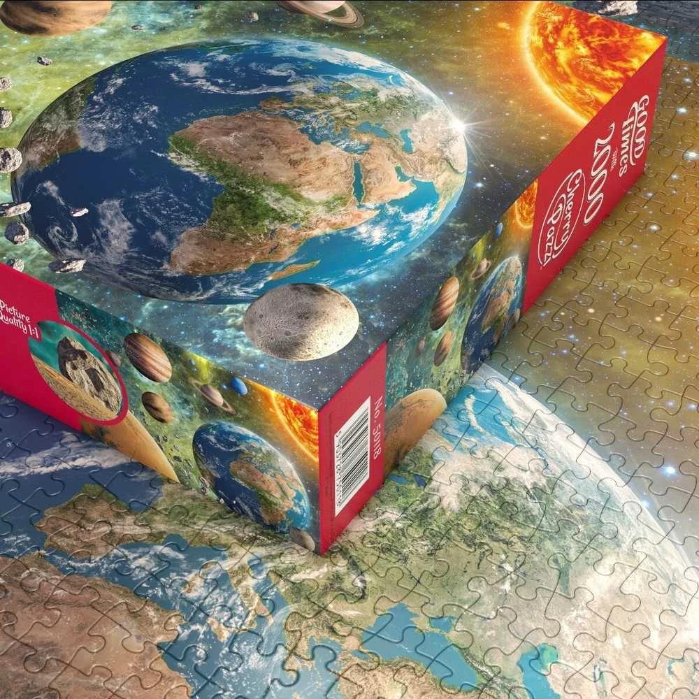 Cherry Pazzi CherryPazzi dėlionė Planet Earth in Galaxy 2000 det.