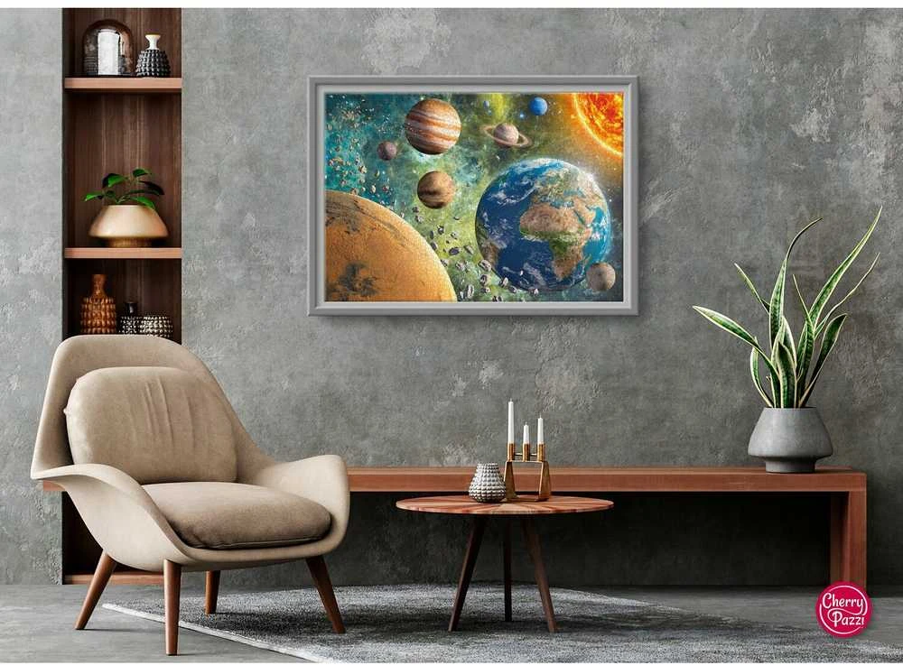 Cherry Pazzi CherryPazzi dėlionė Planet Earth in Galaxy 2000 det.