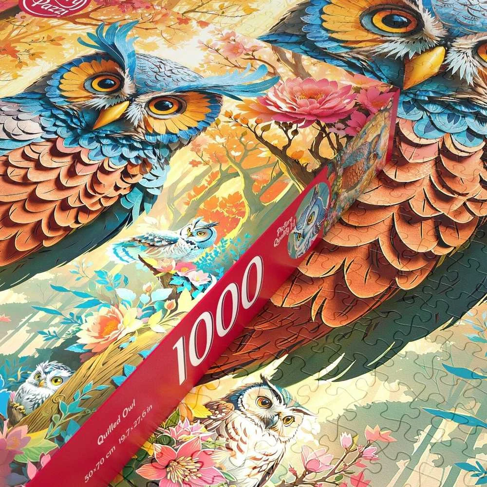 Cherry Pazzi CherryPazzi dėlionė Quilled Owl 1000 det