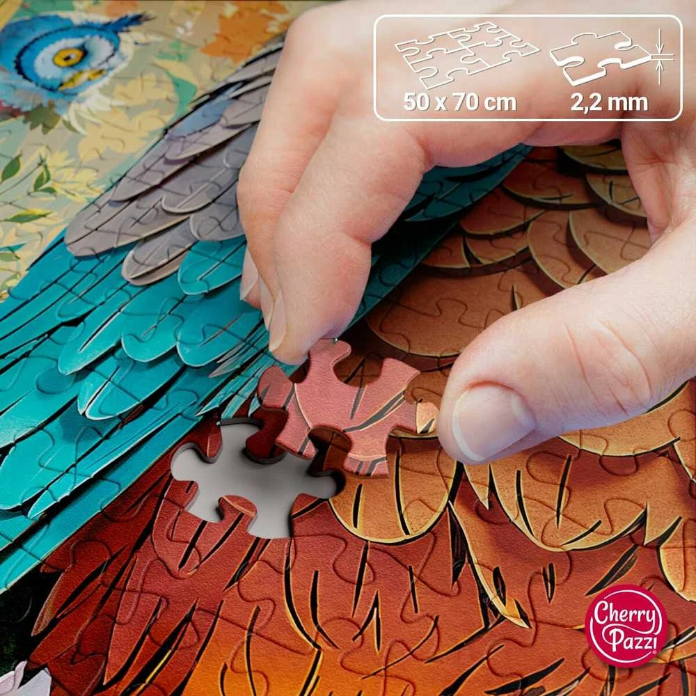 Cherry Pazzi CherryPazzi dėlionė Quilled Owl 1000 det