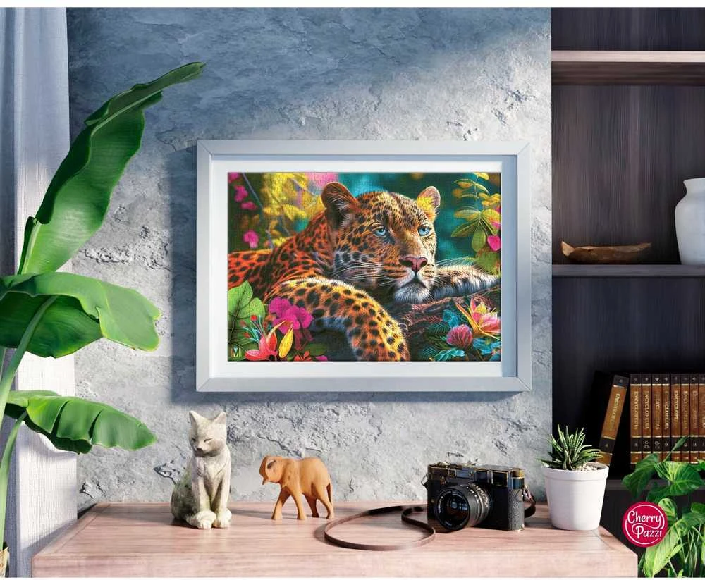 Cherry Pazzi CherryPazzi dėlionė Reclining Leopard 500 det