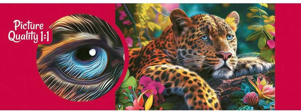 Cherry Pazzi CherryPazzi dėlionė Reclining Leopard 500 det