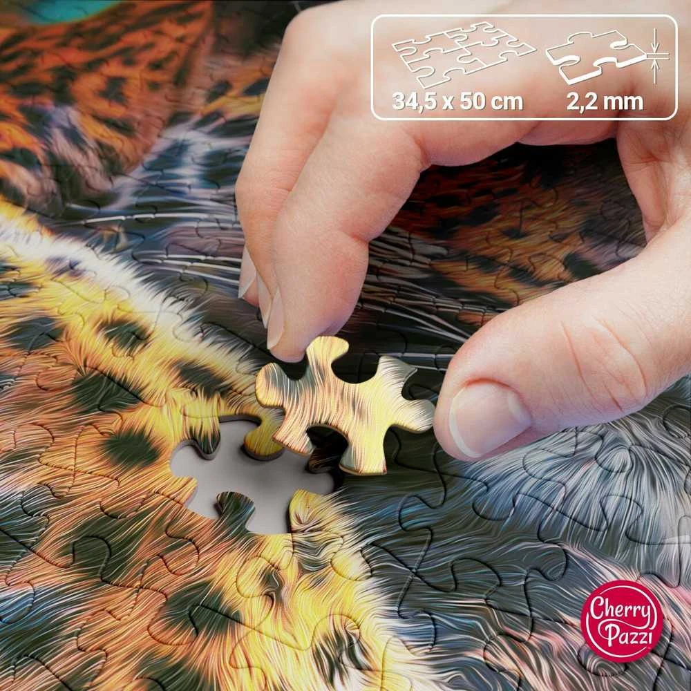 Cherry Pazzi CherryPazzi dėlionė Reclining Leopard 500 det