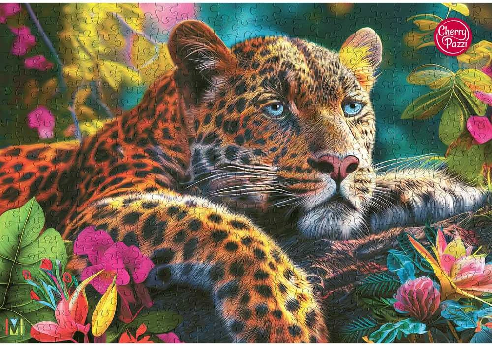 Cherry Pazzi CherryPazzi dėlionė Reclining Leopard 500 det