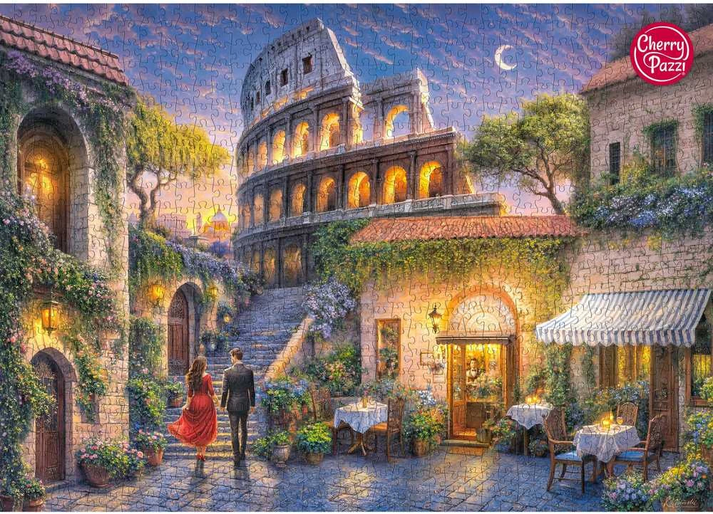 Cherry Pazzi CherryPazzi dėlionė Romantic Rome 1000 det