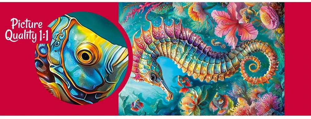 Cherry Pazzi CherryPazzi dėlionė Seahorse 1000 det