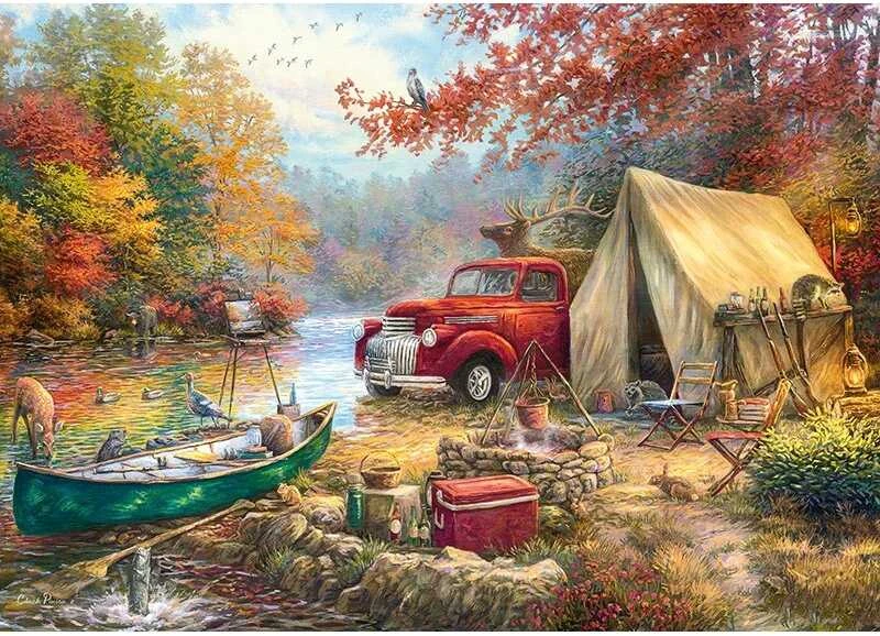 Cherry Pazzi CherryPazzi dėlionė Share the Outdoors 1000 det.