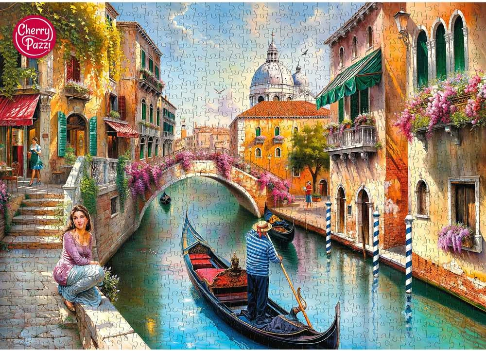 Cherry Pazzi CherryPazzi dėlionė Summer in Venice 1000 det