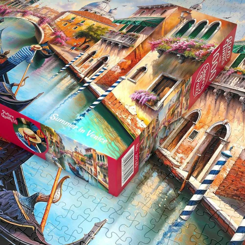Cherry Pazzi CherryPazzi dėlionė Summer in Venice 1000 det
