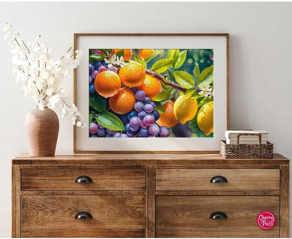 Cherry Pazzi CherryPazzi dėlionė Sunny Fruits 1000 det