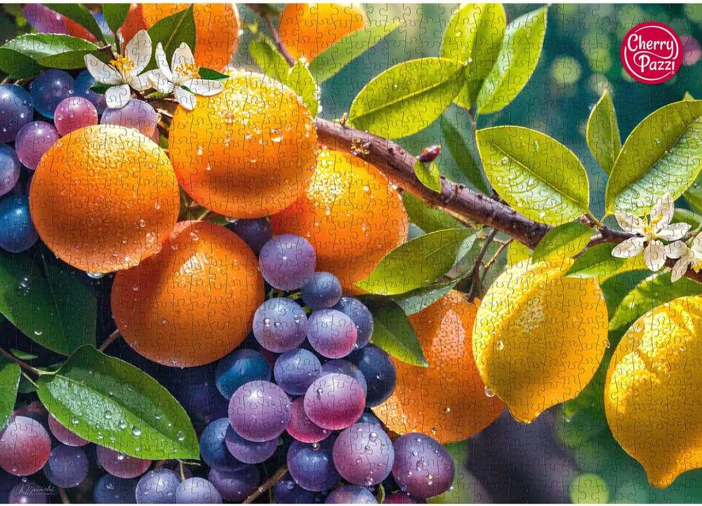 Cherry Pazzi CherryPazzi dėlionė Sunny Fruits 1000 det