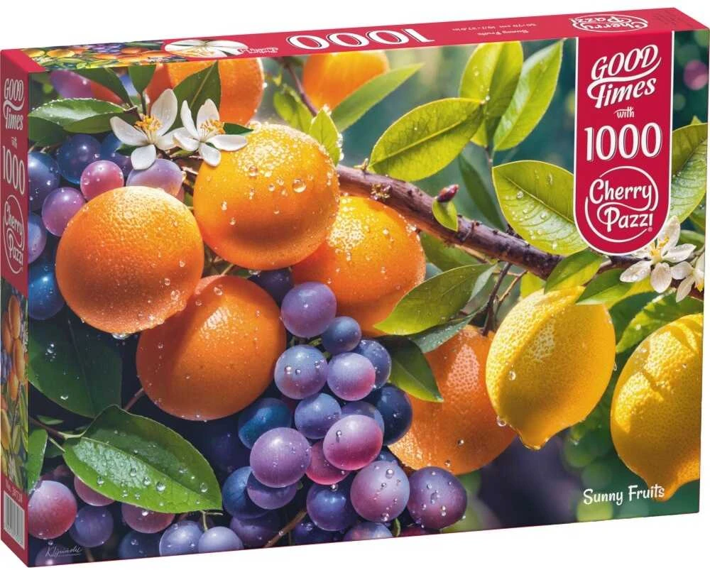 Cherry Pazzi CherryPazzi dėlionė Sunny Fruits 1000 det