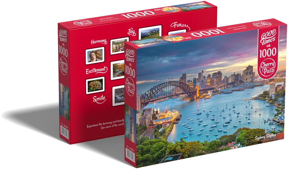 Cherry Pazzi CherryPazzi dėlionė Sydney Skyline 1000 det.