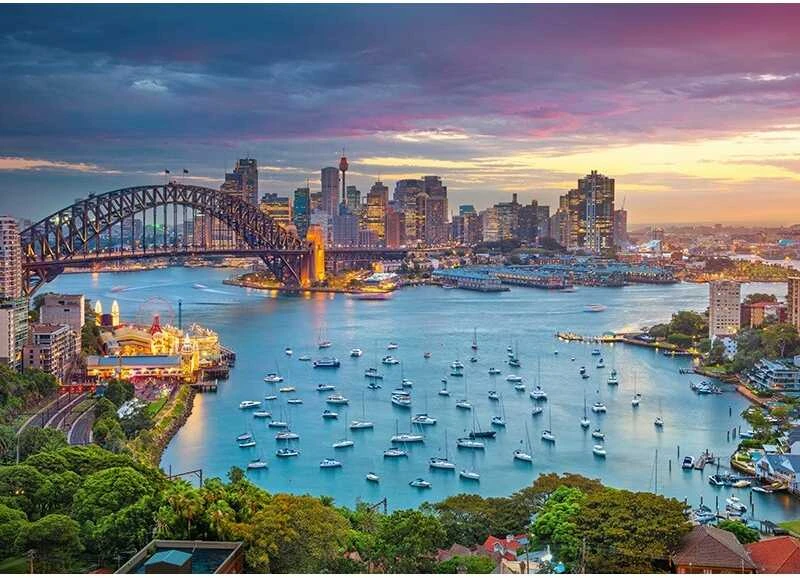 Cherry Pazzi CherryPazzi dėlionė Sydney Skyline 1000 det.