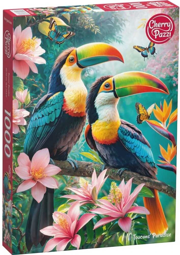 Cherry Pazzi CherryPazzi dėlionė Toucans Paradise 1000 det