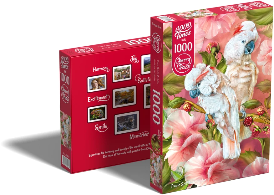 Cherry Pazzi CherryPazzi dėlionė Tropic Spirits - Cockatoo 1000 det.