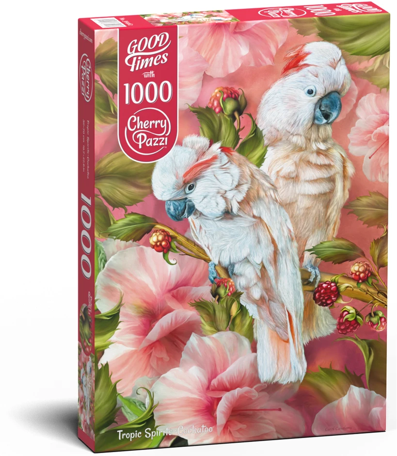 Cherry Pazzi CherryPazzi dėlionė Tropic Spirits - Cockatoo 1000 det.