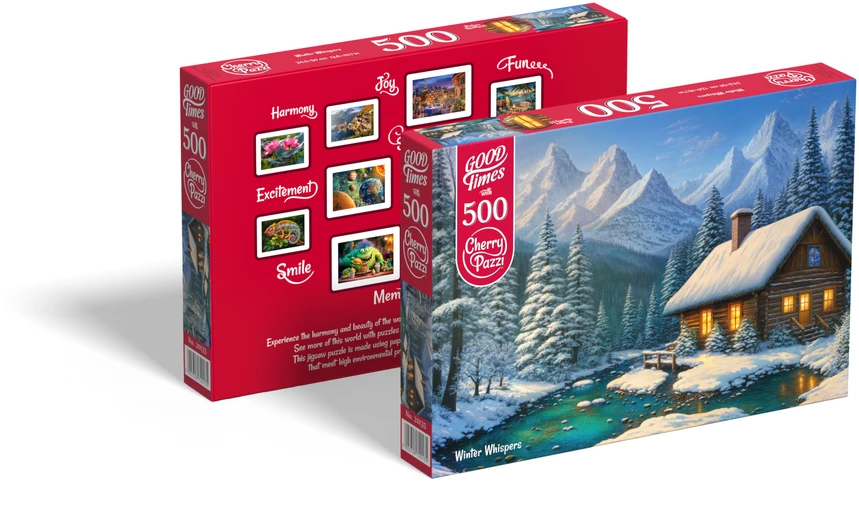 Cherry Pazzi CherryPazzi dėlionė Winter Whispers 500 det