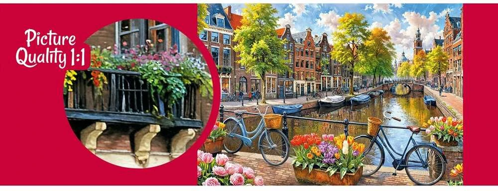 Cherry Pazzi CherryPazzi dėlionė Amsterdam Tulips 1000 det