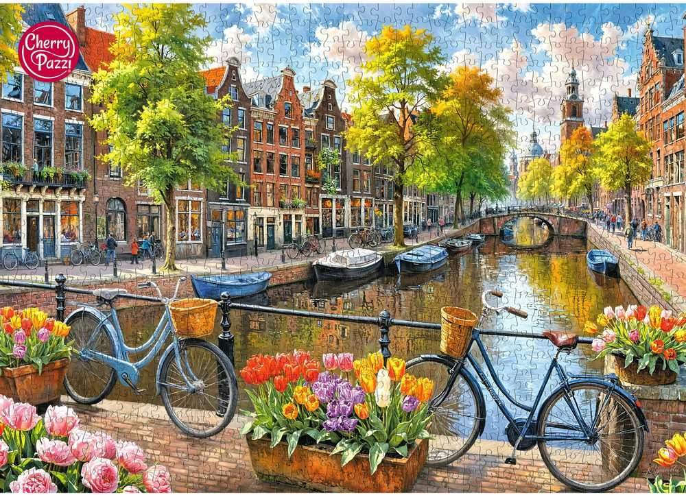 Cherry Pazzi CherryPazzi dėlionė Amsterdam Tulips 1000 det