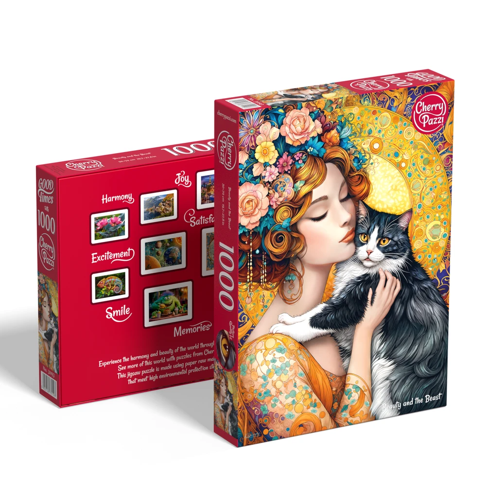 Cherry Pazzi CherryPazzi dėlionė Beauty and the Beast 1000 det