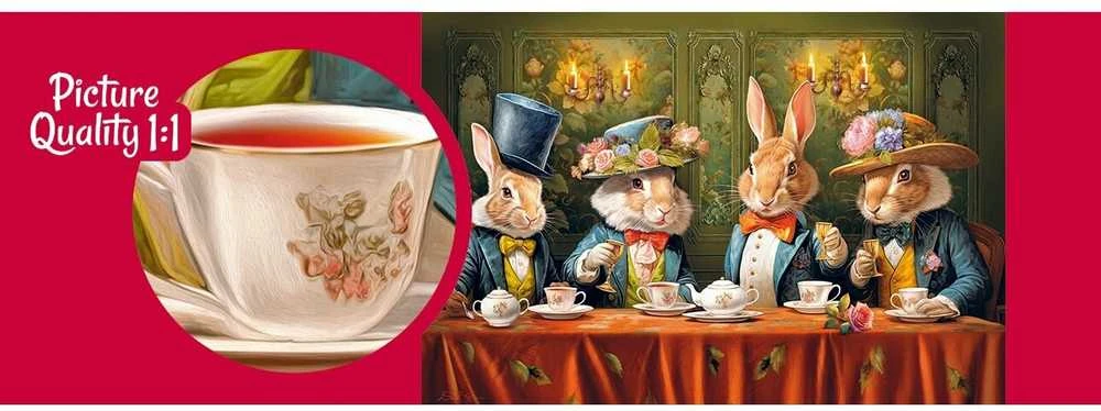 Cherry Pazzi CherryPazzi dėlionė Fancy Bunny Party 500 det