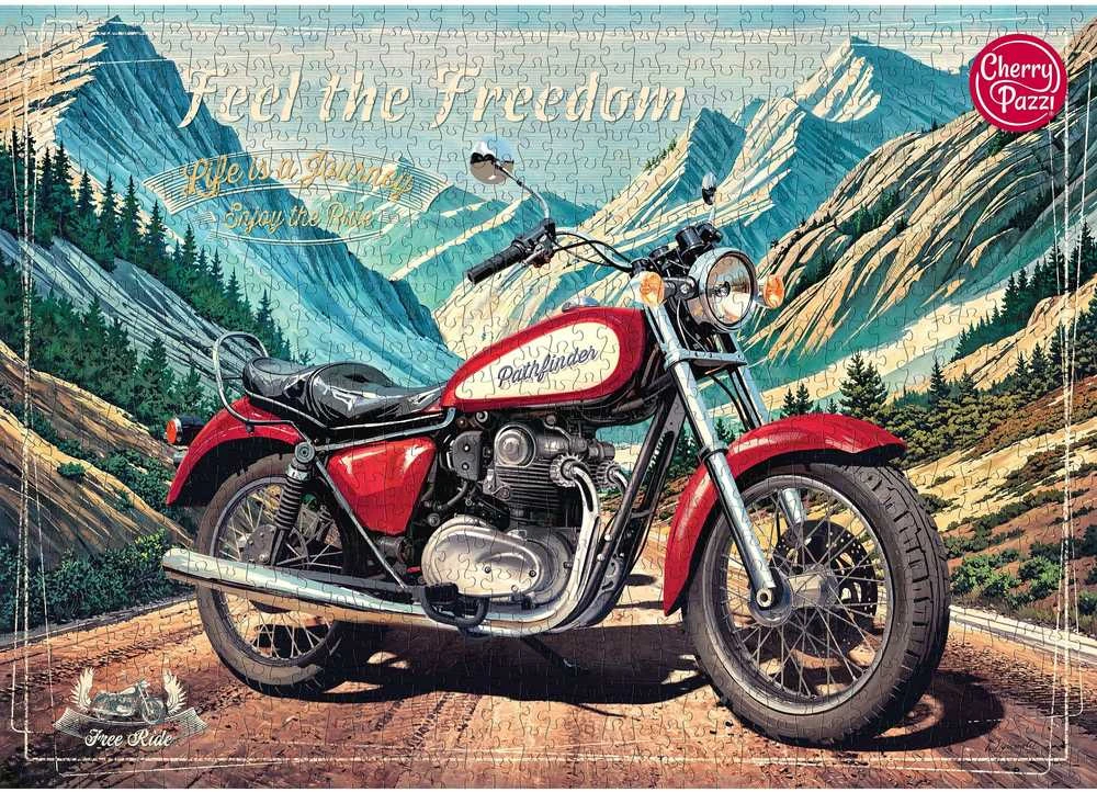 Cherry Pazzi CherryPazzi dėlionė Feel the Freedom 1000 det