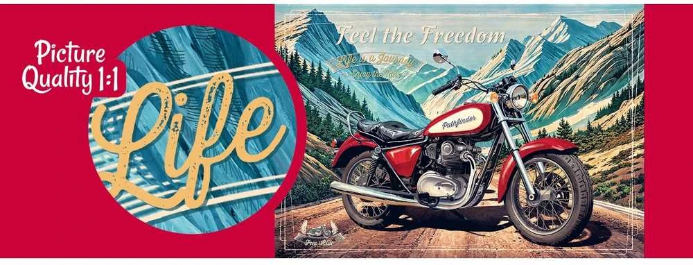 Cherry Pazzi CherryPazzi dėlionė Feel the Freedom 1000 det