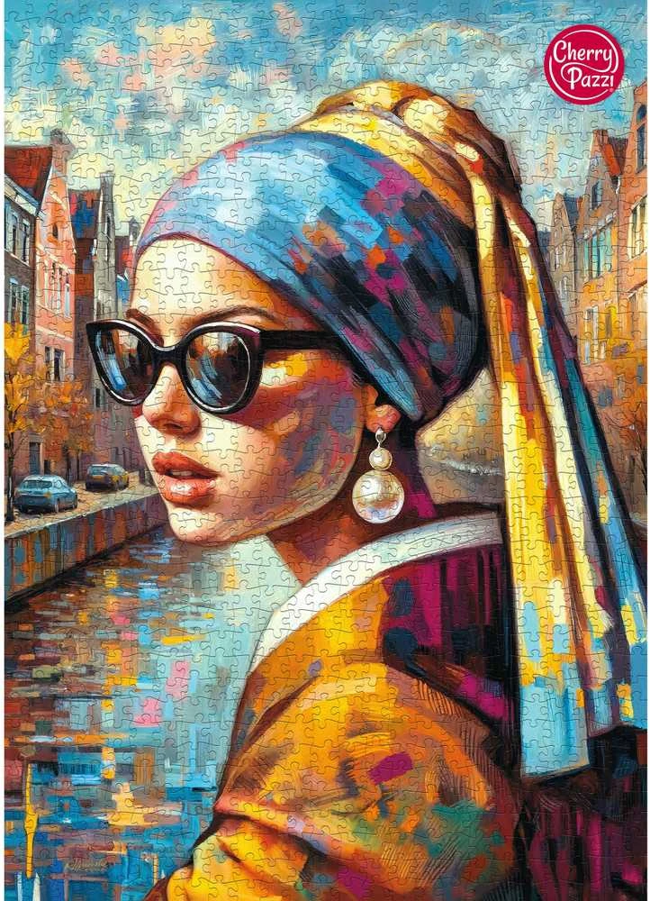 CherryPazzi dėlionė Girl with a Pearl 1000 det