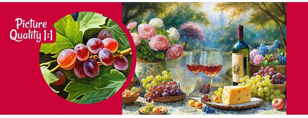 Platon CherryPazzi dėlionė Grape Splendor 1000 det