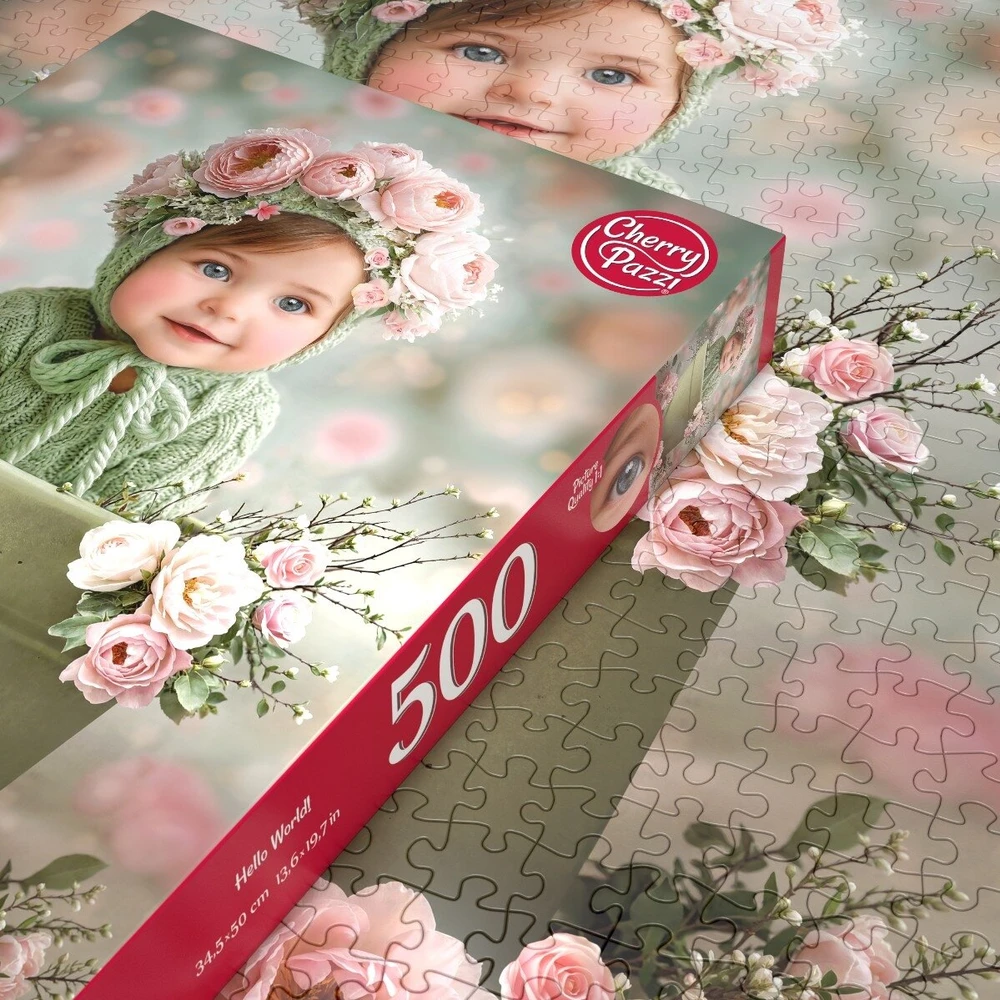 CherryPazzi dėlionė Hello World! 500 det