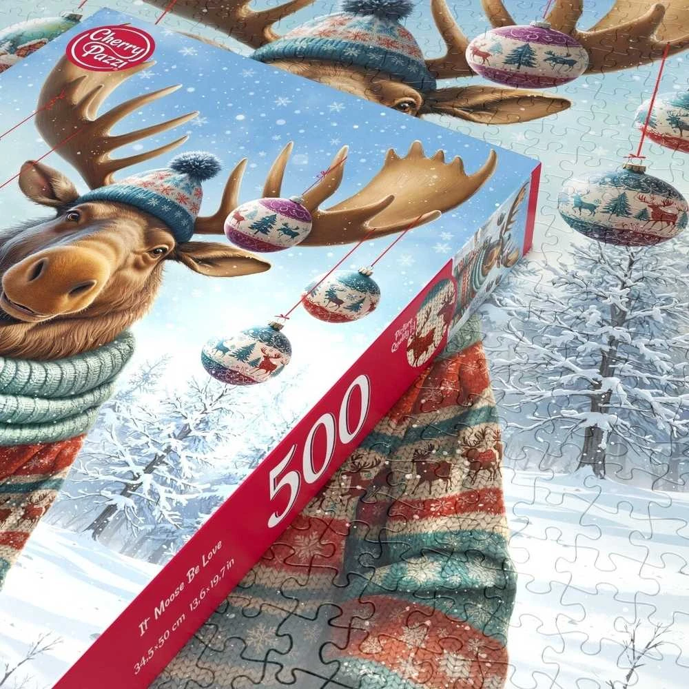 Platon CherryPazzi dėlionė It Moose Be Love 500 det