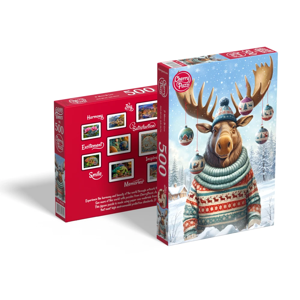 Platon CherryPazzi dėlionė It Moose Be Love 500 det