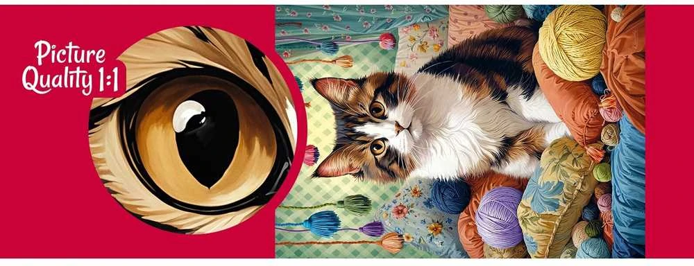 Cherry Pazzi CherryPazzi dėlionė Knitty Cat 1000 det