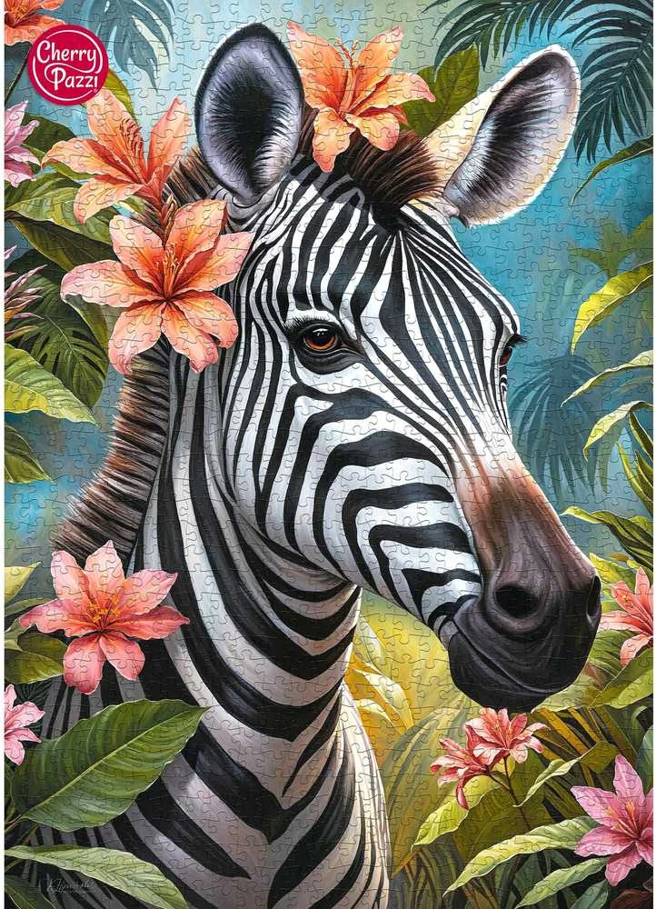 Platon CherryPazzi dėlionė Lady Zebra 1000 det